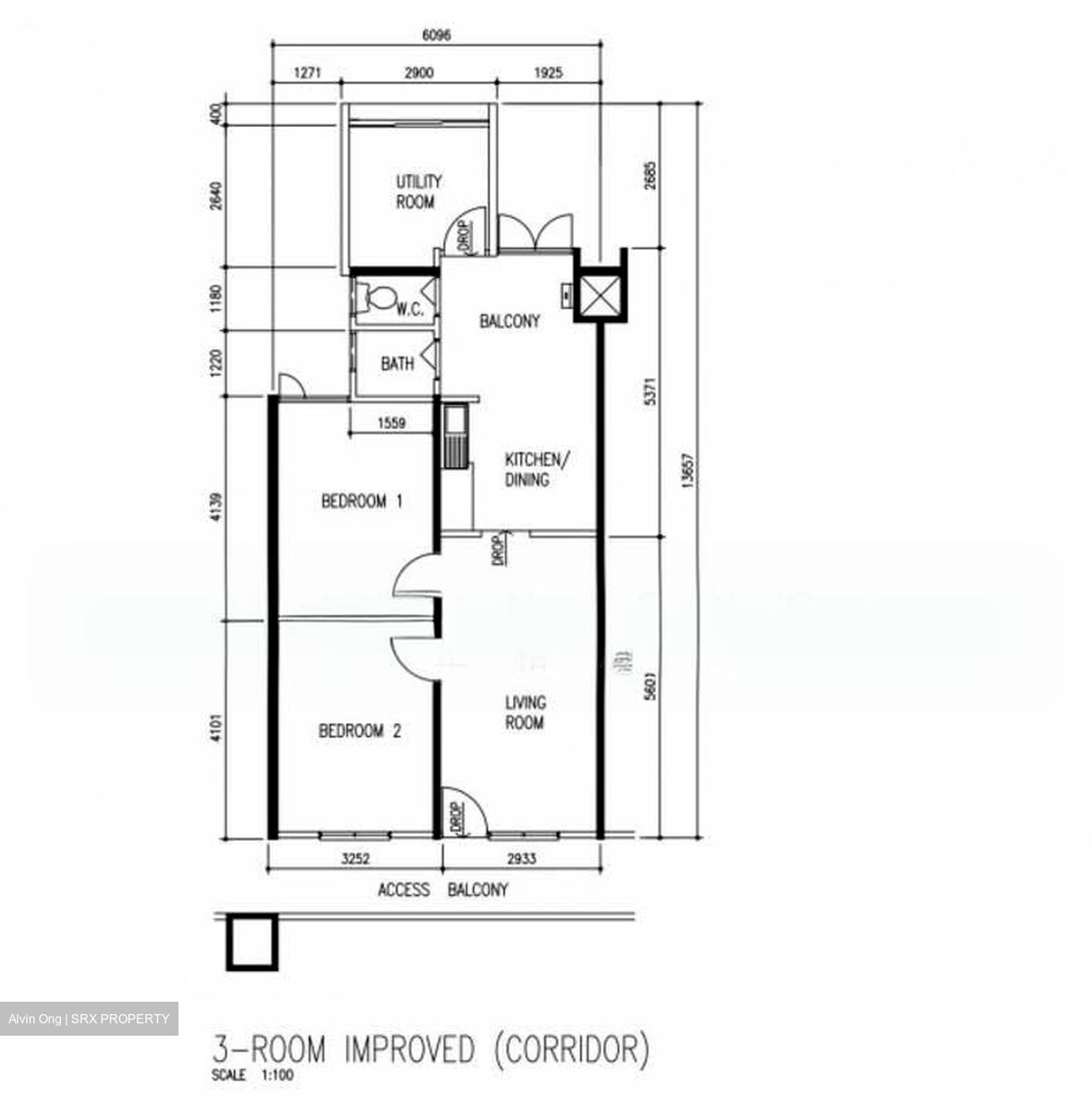 Blk 12 TOA PAYOH COURT (Toa Payoh), HDB 3 Rooms #532633531